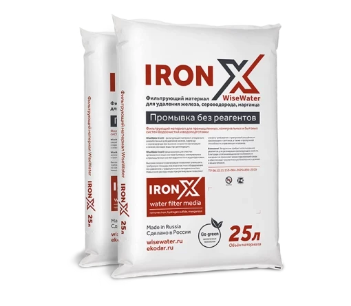 Наполнитель WiseWater IronX 12 л.
